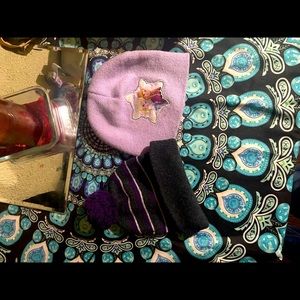 TWO girl winter hats